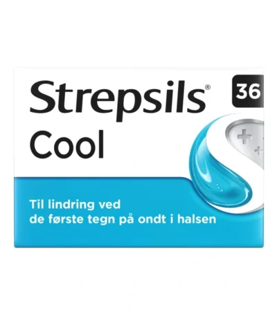 Strepsils Cool 0,6+1,2 mg - 36 sugetabletter