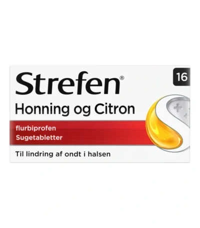 Strefen 8,75 mg sugetabletter - 16 stk