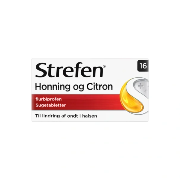 Strefen 8,75 mg sugetabletter - 16 stk