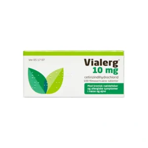 Vialerg 10 mg – 100 stk Filmovertrukne tabletter