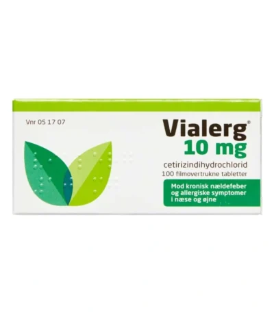 Vialerg tabletter 10 mg - 100 stk