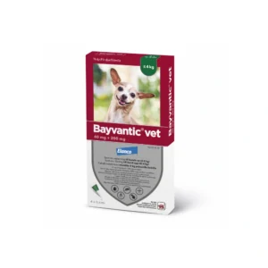 Bayvantic Vet. til hunde max 4 kg – 1,6 ml