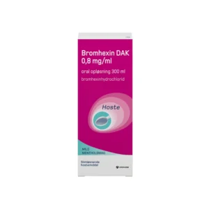 Bromhexin Mikstur opløsning 0,8 mg/ml - 300 ml