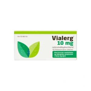Vialerg 10 mg – 60 stk Filmovertrukne tabletter