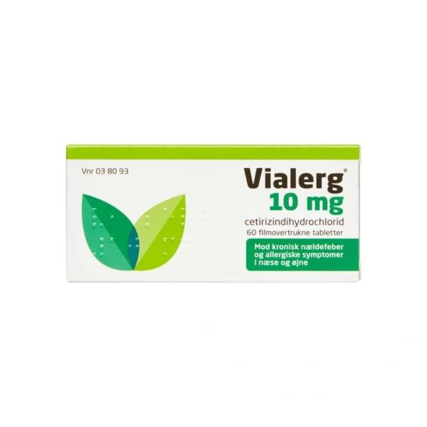 Vialerg tabletter 10 mg - 60 stk