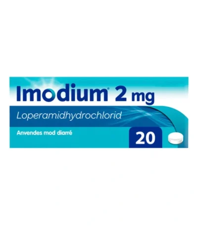 Imodium tabletter 2 mg - 20 stk