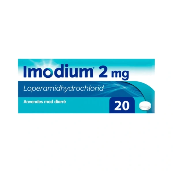 Imodium tabletter 2 mg - 20 stk
