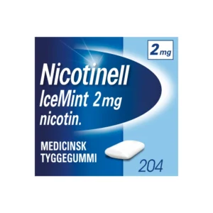 Nicotinell IceMint Tyggegummi 2 mg - 204 stk