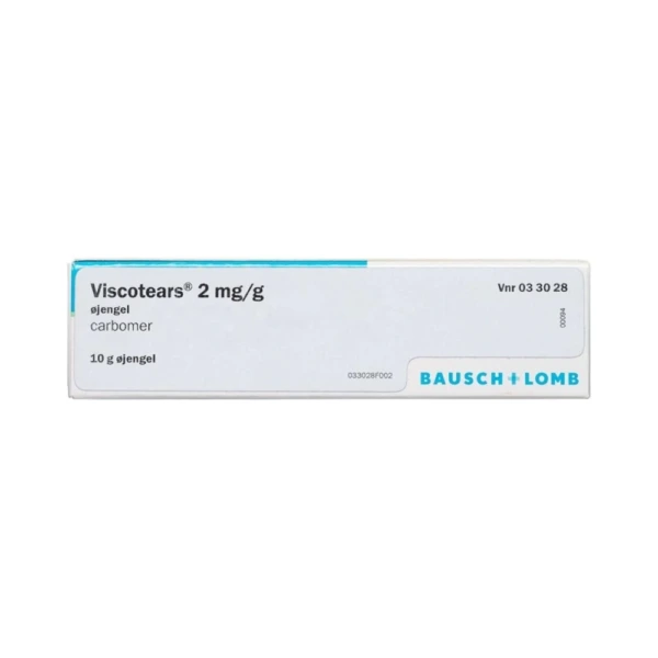 Paranova danmark Viscotears Øjengel 2 mg/g - 10 g