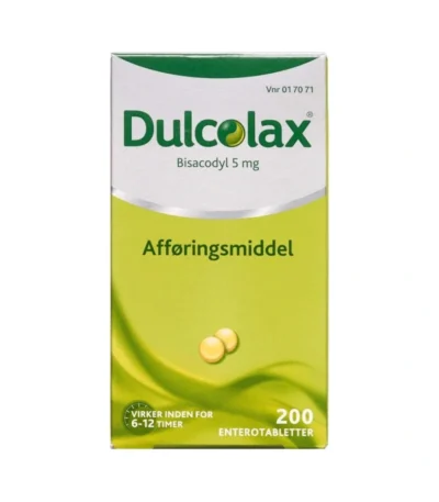 Dulcolax Enterotabletter 5 mg - 200 stk