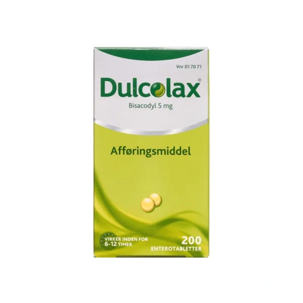 Dulcolax Enterotabletter 5 mg - 200 stk