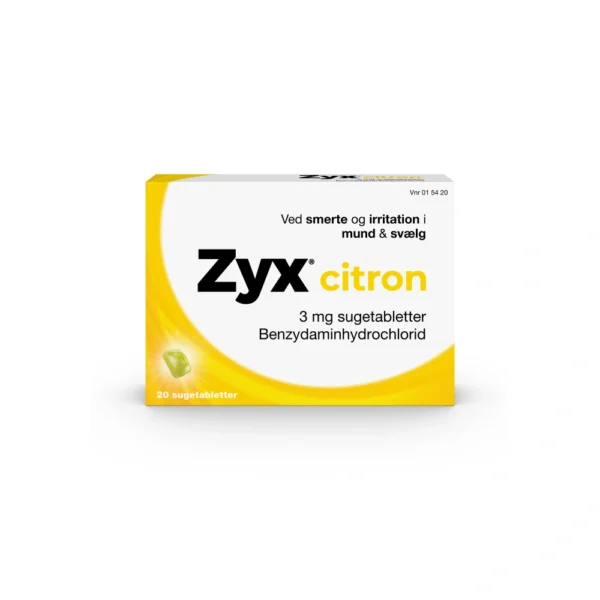 Zyx Citron 3 mg - 20 sugetabletter