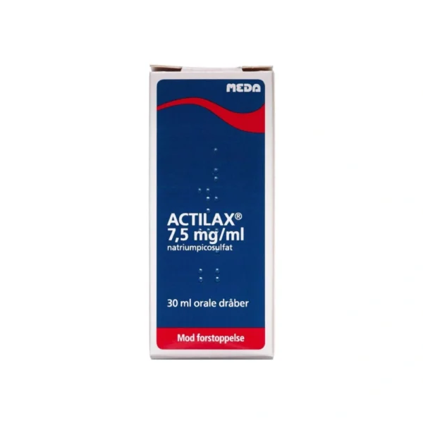 Meda Actilax Orale dråber 7,5 mg/ml - 30 ml