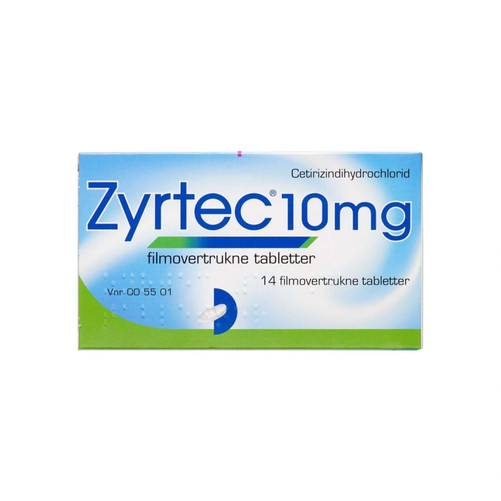 Zyrtec 10 mg - 14 tabletter