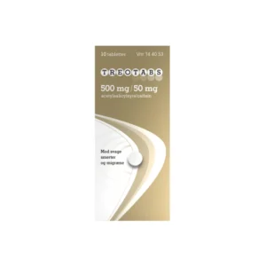Treotabs 500+50 mg - 10 stk