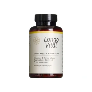 Longo Vital Daily Essentials D-vit & Magnesium – 60 tabl