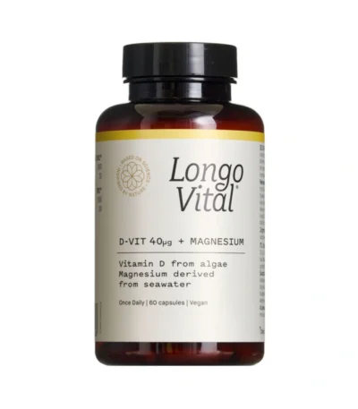 Longo Vital Daily Essentials D-vit & Magnesium – 60 tabl