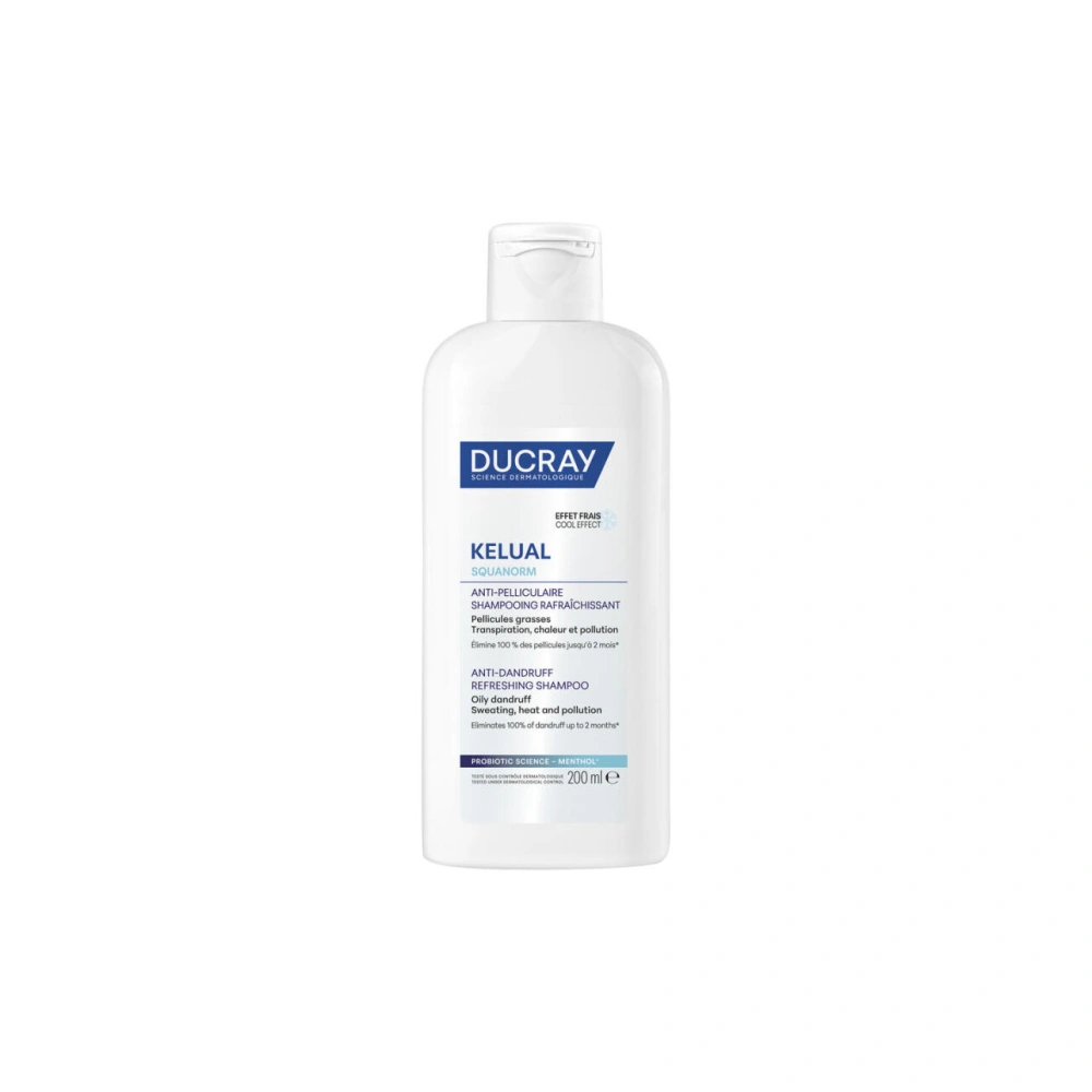 Ducray Kelual Squanorm Refreshing Shampoo - 200 ml