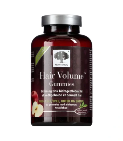 New Nordic Hair Volume Gummies – 60 stk