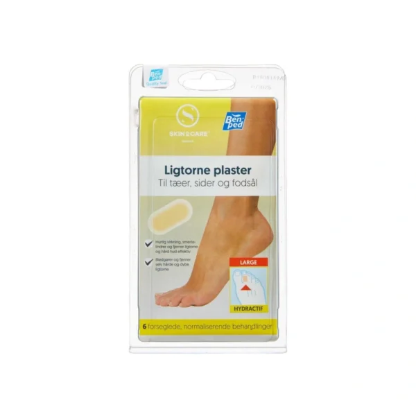 Skinocare Ligtorneplaster Large – 6 stk