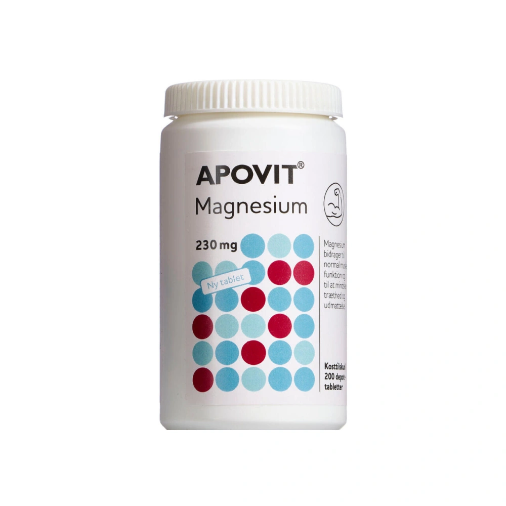 Apovit Magnesium 230 mg Depot – 200 stk