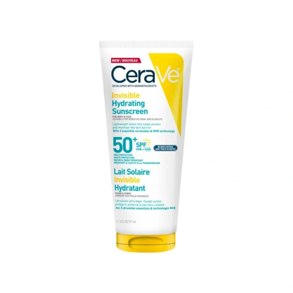 CeraVe Invisible Hydrating Sunscreen SPF50+ – 177 ml