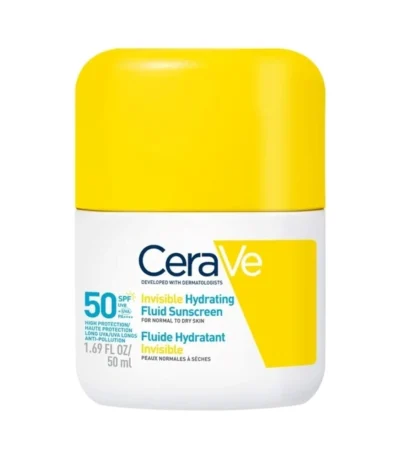 CeraVe Invisible Hydrating Fluid Sunscreen SPF50+ - 50 ml