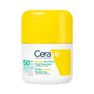 CeraVe Invisible Dry Touch Fluid Sunscreen SPF50+ - 50 ml