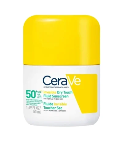 CeraVe Invisible Dry Touch Fluid Sunscreen SPF50+ - 50 ml
