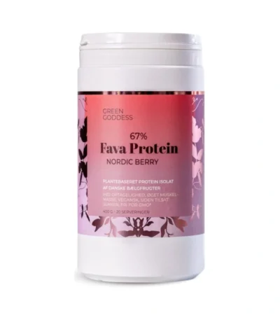 Green Goddess Nordic Berry Fava Protein – 400 g