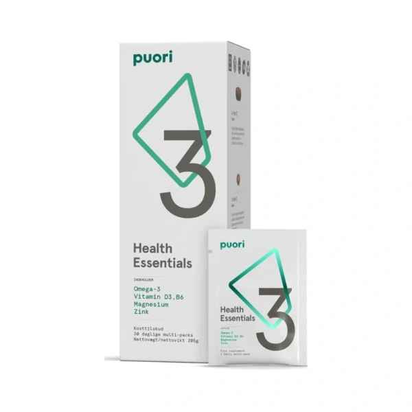 Puori P3 (Omega-3 / Magnesium / D-vitamin)