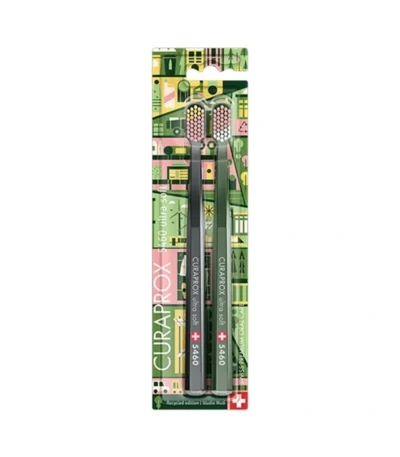 Curaprox 5460 Recycled Tandbørste – 2 stk
