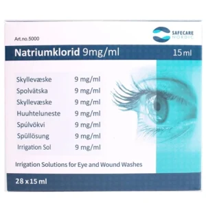 Safecare Nordic Øjenskyllevæske – 28 x 15 ml