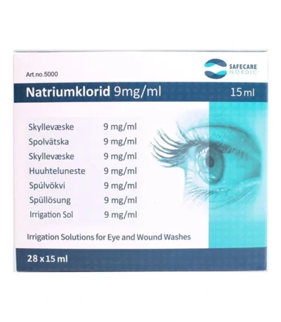 Safecare Nordic Øjenskyllevæske – 28 x 15 ml