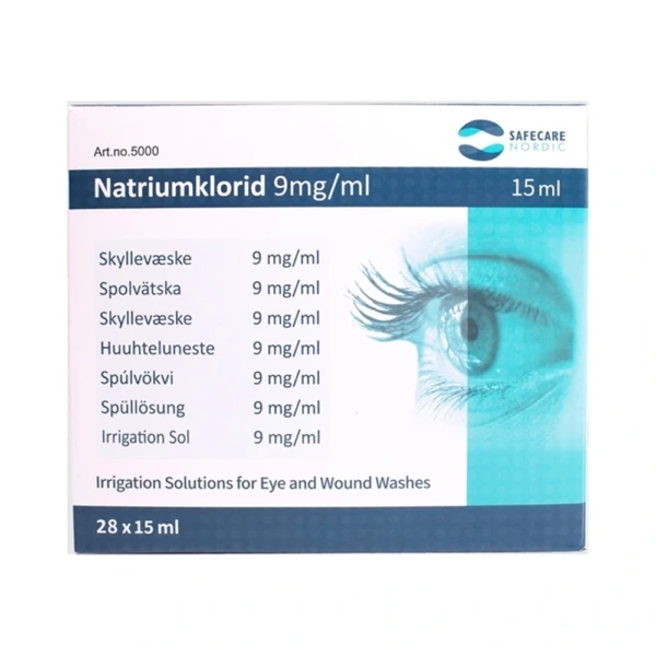 Safecare Nordic Øjenskyllevæske – 28 x 15 ml