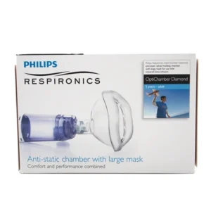 Philips Lite Touch Maske + Optichamber Diamond Spacer Large – 1 sæt
