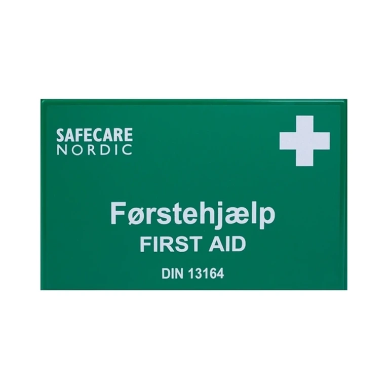 Safecare Nordic Grøn Førstehjælpskasse – 1 stk