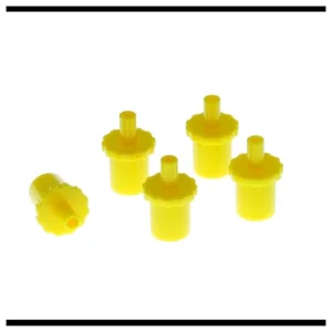 PEP modstande 2,5 mm GUL – 5 stk