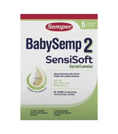 BabySemp 2 SensiSoft tilskudsblanding fra 6 mdr – 700 gr