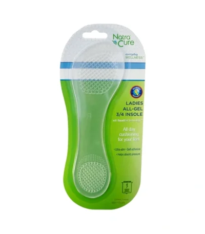 NatraCure Ladies All Gel 3/4 Insole – 2 stk