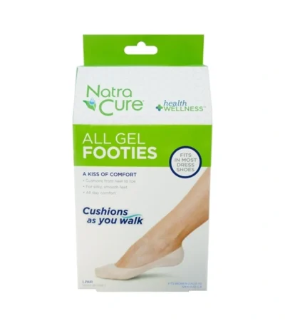 NatraCure All Gel-Footies – 2 stk