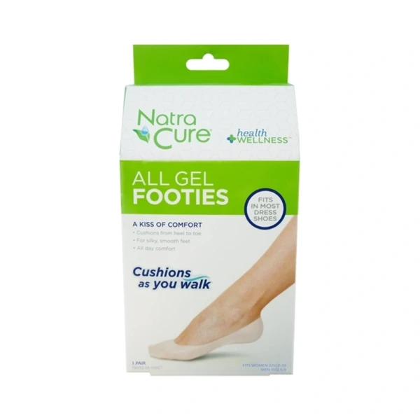 NatraCure All Gel-Footies – 2 stk