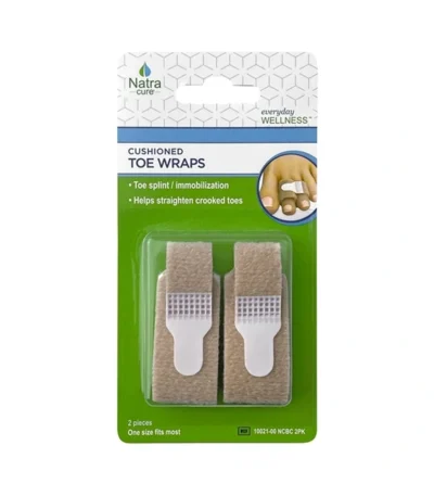 NatraCure Cushioned Toe Wraps – 2 stk