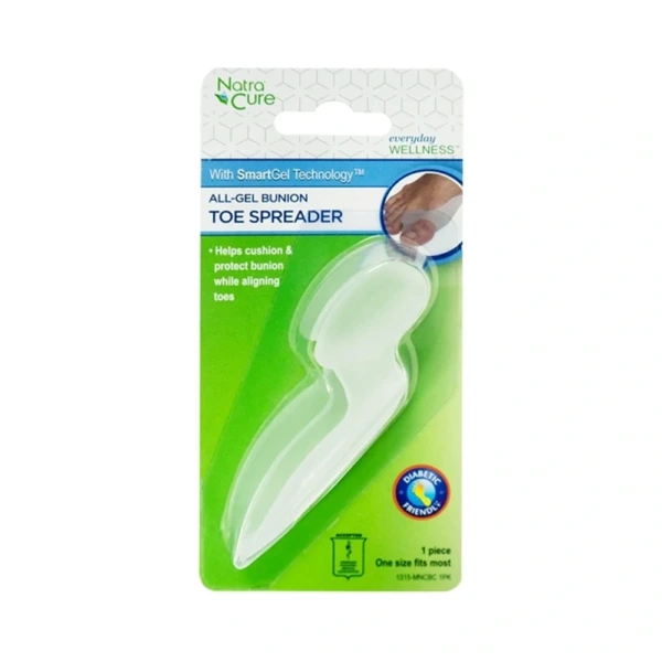 NatraCure All-Gel Bunion Toe Spreader – 1 stk