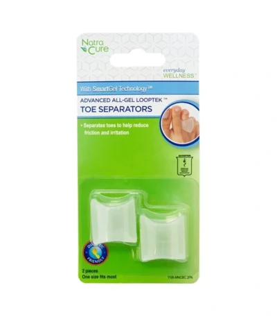 NatraCure All-Gel Toe Separators – 2 stk