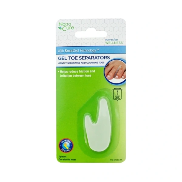 NatraCure Gel Toe Separators – 2 stk
