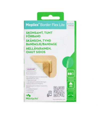 Mepilex Border Flex Lite 4 x 5 cm – 4 stk