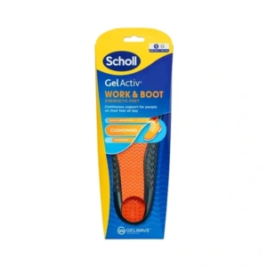 Scholl Gel Activ Insole Work & Boot Str. S – 1 par