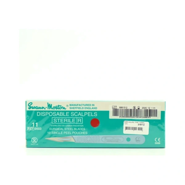 Sabre skalpel steril 11 – 10 stk