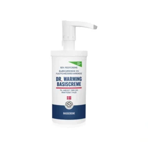 Dr. Warming Basiscreme 92% m. pumpe – 500 ml